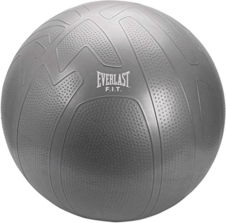 Everlast FIT Pro Grip – Burst Resistant – Anti-Slip Textured Fitness Ball