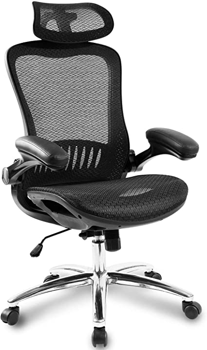 Racing Chair Office Computer Chair Ergonomic Gaming Chairs Home Office Desk Chair Lumbar Headrest Support (Dark Black)