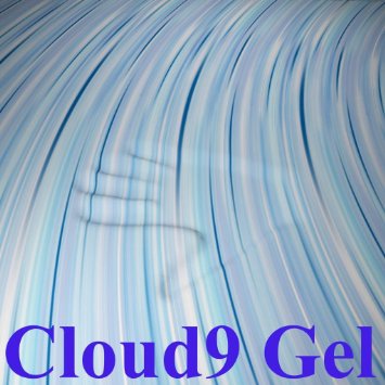Cloud9 Gel Twin XL 4 Inch 100% Gel Infused Visco Elastic Memory Foam Mattress Topper
