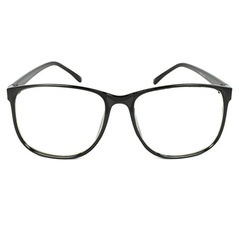MLC Eyewear "Panto" Oversized Thin Frame Nerd Fashion Glasses