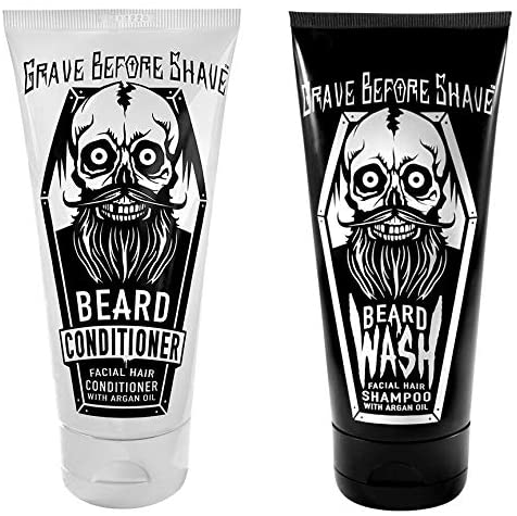GRAVE BEFORE SHAVE Beard Wash & Conditioner Pack