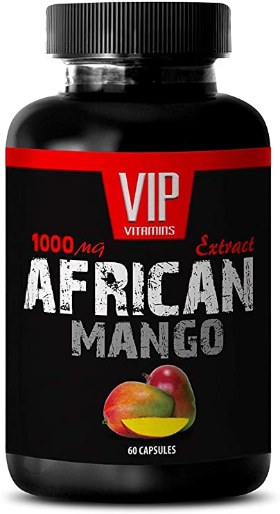 African Mango Seed Extract - Pure African Mango 1000mg 4: 1 Extract - Weight Loss (1 Bottle 60 Capsules)