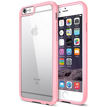 Trianium iPhone 6 Case [Clear Cushion] Protective Case for Apple iPhone 6 (4.7)[Scratch Resistant] Seamless integrated Shock-Absorbing Bumper Cases Hard Back Panel - Cotton Candy (TMIP6S03CPNK)