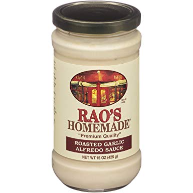 Rao's Homemade Roasted Garlic Alfredo Sauce, 15 Ounce Jar