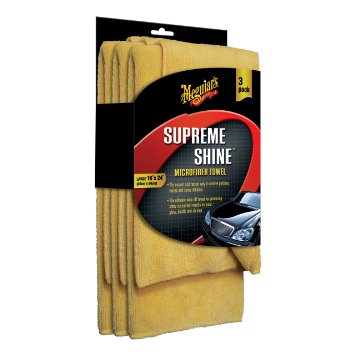 Meguiars X2020 Supreme Shine Microfiber Towels Pack of 3