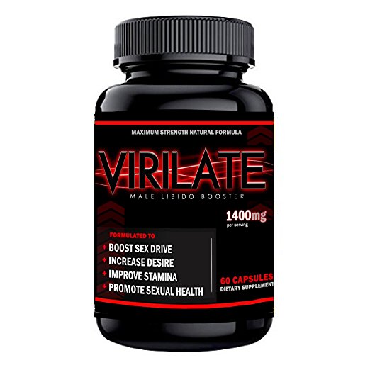 Virilate | Male Enhancement Pills | Sex Drive Enhancer for Men | Boosters and Enhancers for Libido