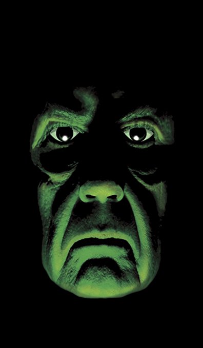 WOWindow Posters Green Faced Demon Halloween Window Decoration 34.5"x60" Backlit Poster