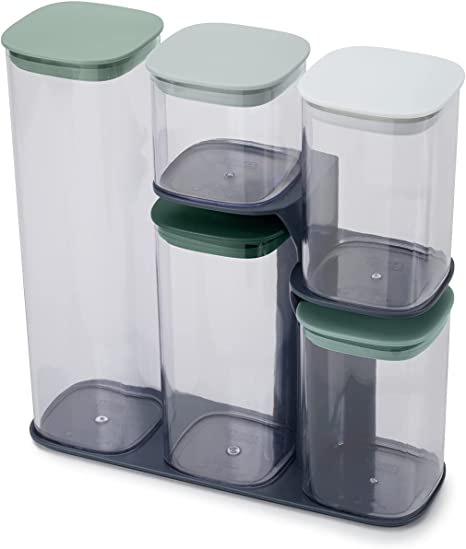 Joseph Joseph Podium™ 5-piece storage container set - Editions (Sage)