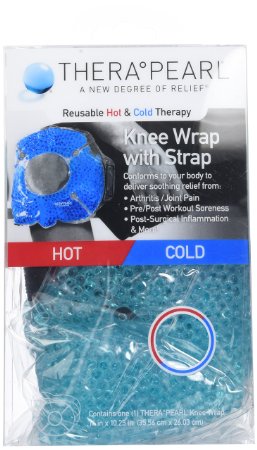 TheraPearl Knee Wrap Reusable Hot Cold Therapy Pack