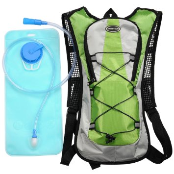 Hydration Pack with 2L Backpack Water Bladder for Hiking Running Biking 5 Colors