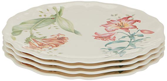 Lenox 856372 Butterfly Meadow Melamine Accent Plates 9 inches White