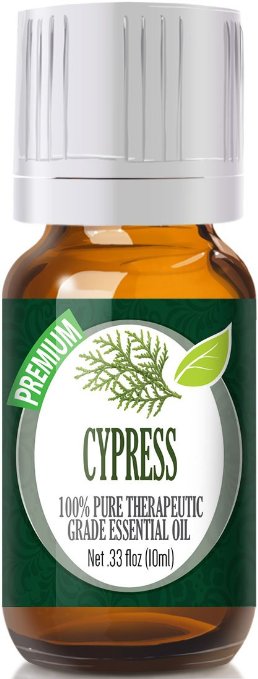 Cypress 100% Pure Best Therapeutic Grade Essential Oil - 10ml