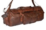 ECOCRAFTWORLD GENUINE LEATHER DUFFEL LEATHER TRAVEL BAGleather duffle bag mens leather travel bag