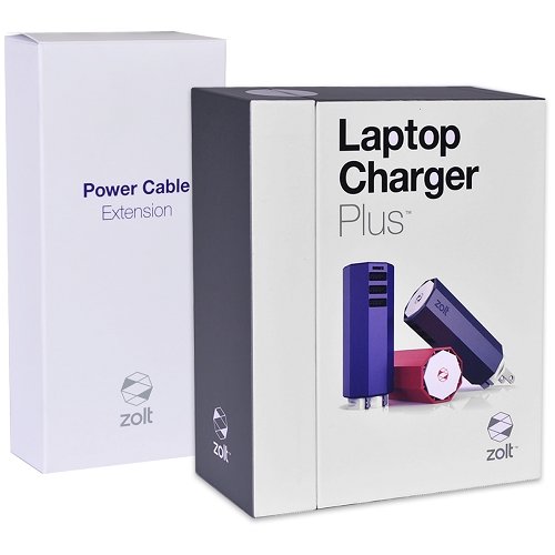 Zolt 70W Portable Laptop AC Charger Plus Kit