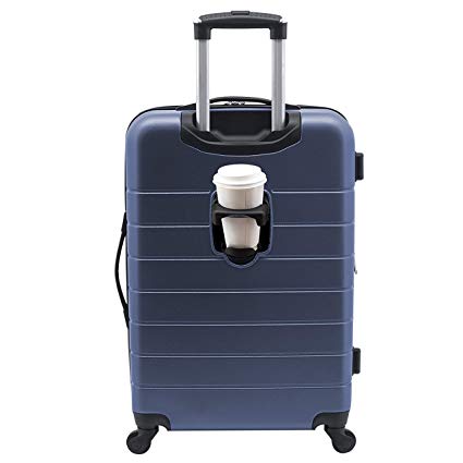 Wrangler 20" Smart Spinner Carry-On Luggage with USB Charging Port
