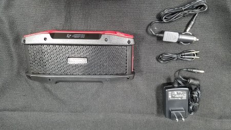 Portable Jump Starter with Bluetooth Speaker