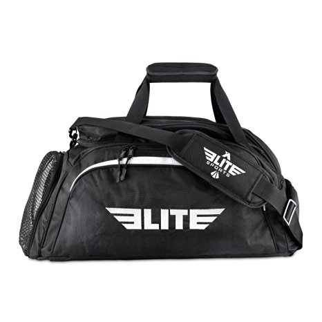 Elite Sports Warrior Series Boxing MMA BJJ Gear Gym Duffel Backpack Bag