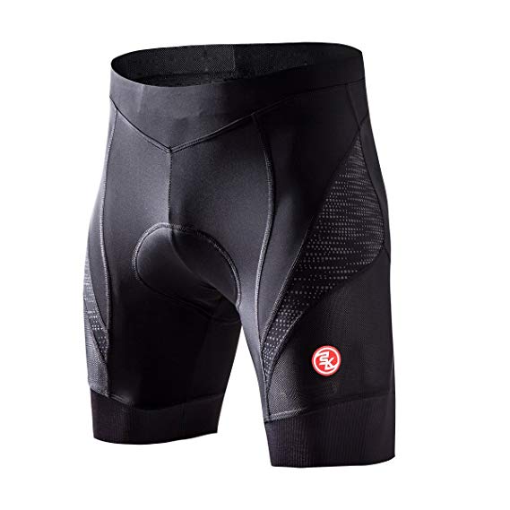 Souke Sports Men's Cycling Shorts 4D Padded Road Bike Shorts Breathable Quick Dry Bicycle Shorts