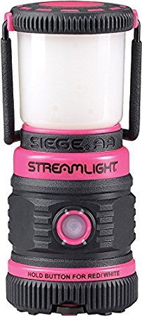 Streamlight 44944 Siege 200 Lumen Ultra-Compact Work Lantern (Pink, 3xAA Battery)