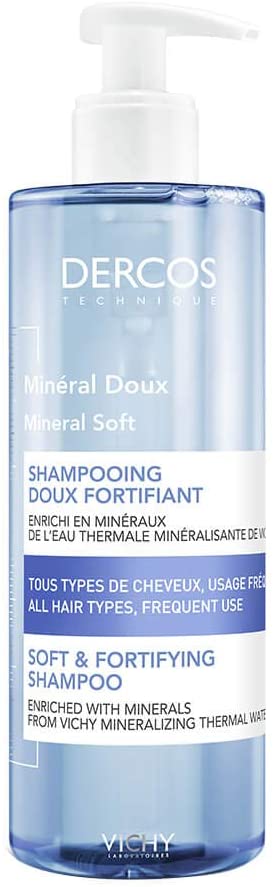 Vichy Dercos Mineral Soft and Fortifying Shampoo 400 ml