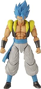 Bandai - Dragon Ball Super - Figurine Dragon Stars 17 cm - Super Saiyan Blue Gogeta - Figurine d'action articulée - Licence Officielle Dragon Ball - Jouet Enfant 4 Ans et   - 36187J