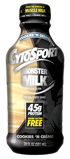 Cytosport Monster Milk, Cookies N Creme, 20 Ounce, 12-Count