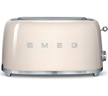Smeg TSF02CRUK Retro Cream 4 Slice Toaster