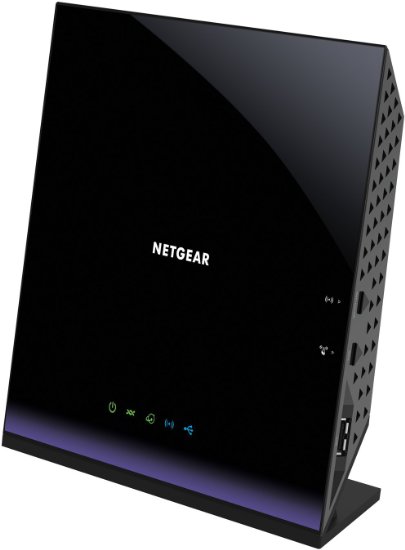 NETGEAR AC1600 WiFi VDSL/ADSL Modem Router – 802.11ac Dual Band Gigabit (D6400-100NAS)