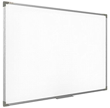 Premium Magnetic Whiteboard Dry Erase Board 48x36" with Aluminum Frame Made From Upgraded Materials. For Home, School, Office, and Workshop