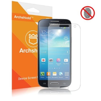 Archshield - Samsung Galaxy S4 S IV Mini Premium Anti-Glare & Anti-Fingerprint (Matte) Screen Protector 3-Pack - Retail Packaging (Lifetime Warranty)