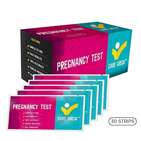 Care Check Pregnancy Test, 30 Urine Pregnancy Test Strips