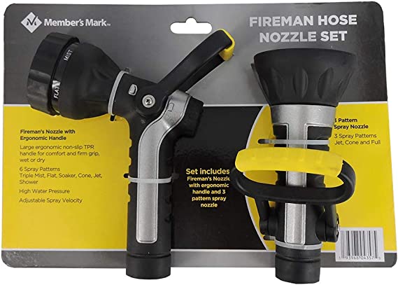 Member's Mark Fireman Hose Nozzle Set