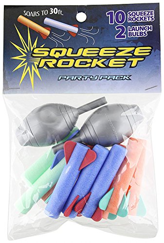 The Original Stomp Rocket: Squeeze Rocket Party Pack Science
