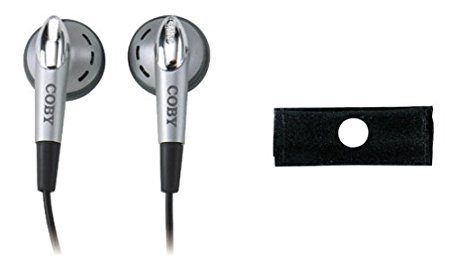 Coby CVE10 Dynamic Stereo EP w/ 6.3mm Adapter & Pouch