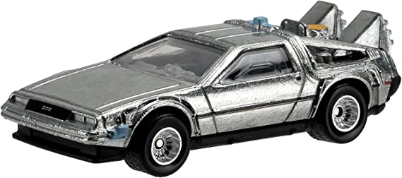 Hot Wheels Retro Entertainment Diecast Back To The Future Time Machine Vehicle