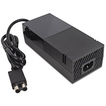 Xbox One Power Supply Brick, Akmac AC Adapter Cable Replacement Kit for Microsoft Xbox 1