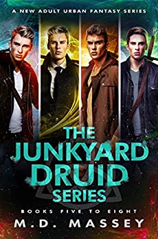 Junkyard Druid Books 5-8: An Urban Fantasy Boxed Set (Junkyard Druid Urban Fantasy Box Sets Book 2)