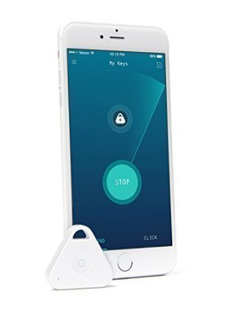 iHere 3.0 (Gen 2) Key Finder, Phone Finder, Car Finder, Selfie Remote and Voice Recording rechargeable bluetooth tracker for iPhone 4S / 5 / 6 / 6S, iPad, Samsung Galaxy S5 / S6 / Note 4 and more