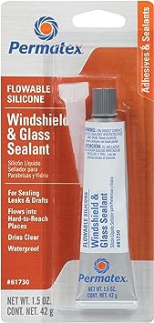 Permatex 1.5 Oz Flowable Silicone Windshield & Glass Sealer 81730