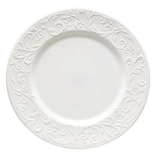 Lenox Opal Innocence Carved Dinner Plate