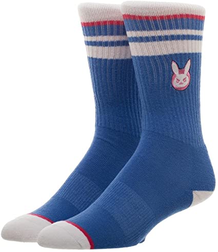 Overwatch DVA Embroidered Crew Socks Standard