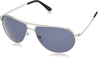 Tom Ford Men's FT0144 18V 58 Sunglasses, Grey (Rodio Lucido/Blu), Grey (Rodio Lucido/Blu), 58