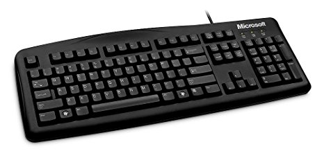 Microsoft Wired Keyboard 200 for Business - Black