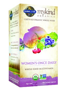 Garden of Life mykind Organics Womens Once Daily Multi 60 Organic Tablet