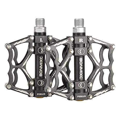 Bonmixc Bicycle Pedals 9/16" Cycling Sealed Bearing Bike Pedals