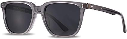 Carfia Retro Polarized Men’s Sunglasses UV400 Protection Acetate Frame
