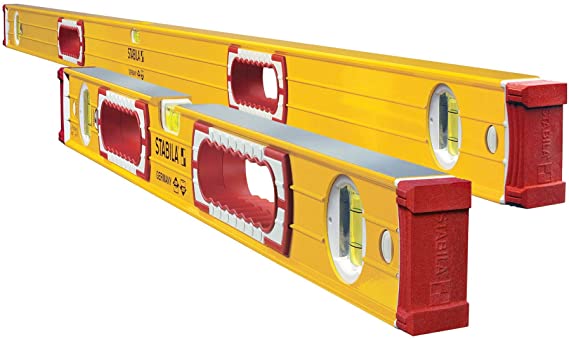 Stabila Remodeler Set 58"/32" (37832) Includes 58 Inch and 32 Inch Levels - Replaces Stabila 37524 Set
