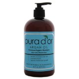Pura dor Hair Loss Prevention Premium Organic Shampoo Brown and Blue 16 Fluid Ounce