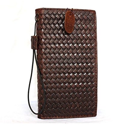 Genuine Italian Oiled Cow Leather Case for Iphone 6 6s Book 4.7 Inch Wallet Handmade Slim S Luxury Handtec