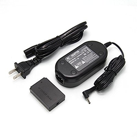 Glorich ACK-E12 replacement AC Power Adapter Kit for Canon EOS M, EOS M2, EOS M10, EOS M50, EOS M100 Mirrorless Digital Cameras